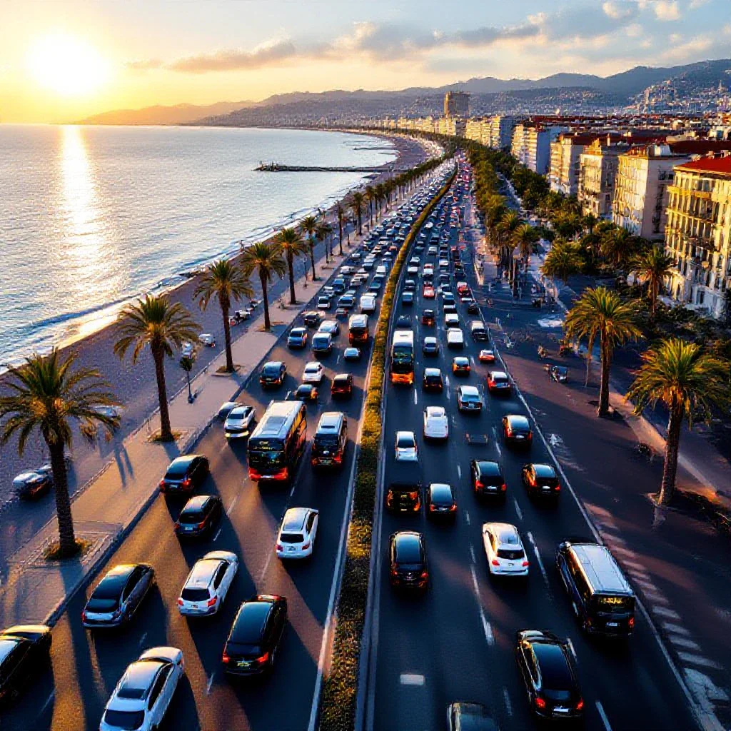 heures bouchons nice eviter