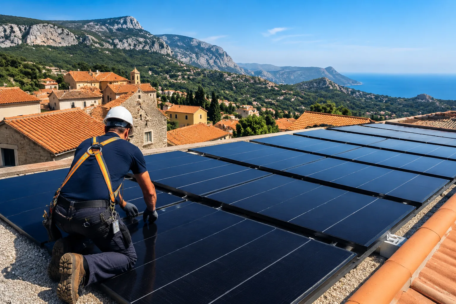 Contes pose 320 000 euros sur trois toits pour ne plus acheter son électricité
