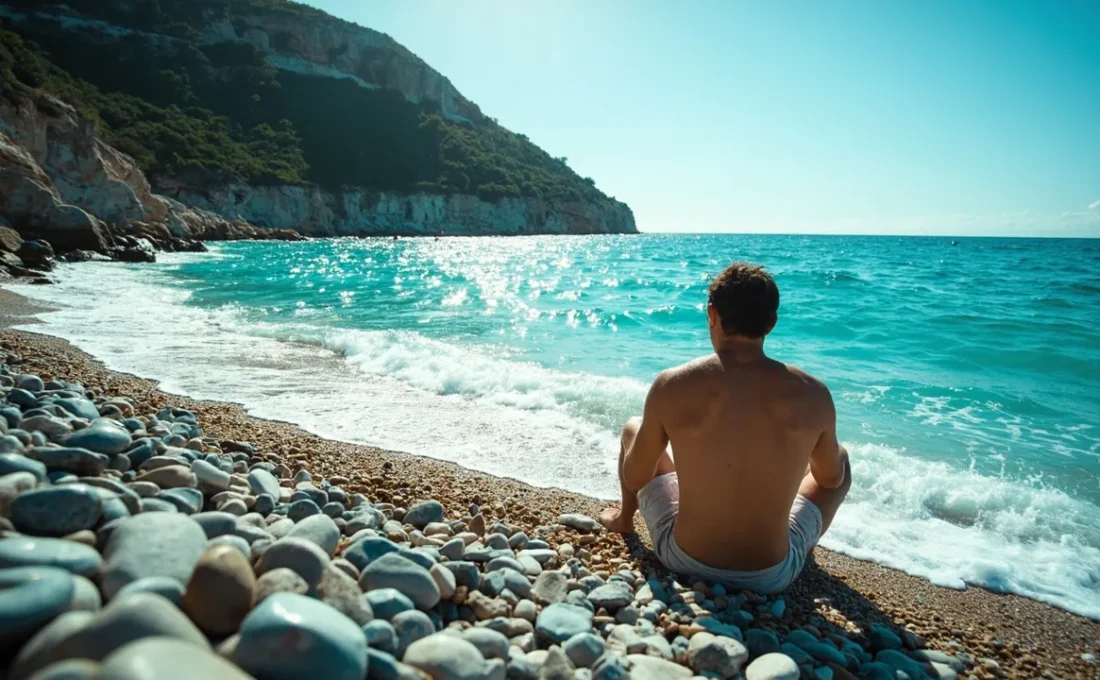 Plage du Castel à Nice : la plus belle plage naturelle sous la Colline du Château