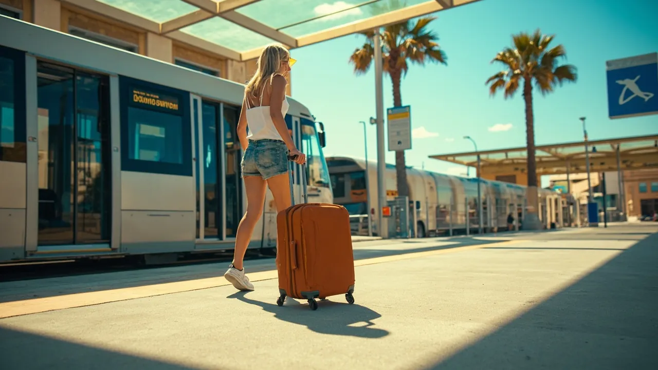 Navette Aéroport Nice Centre-Ville : bus, taxi, tram — Guide 2026