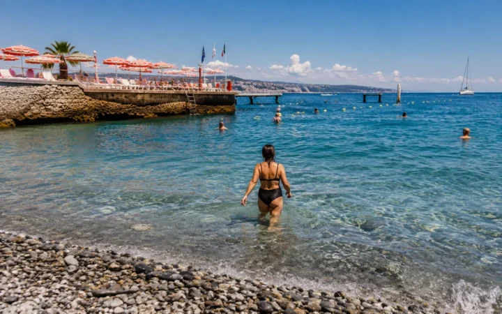 Plage Coco Beach Nice : la plage du quartier est