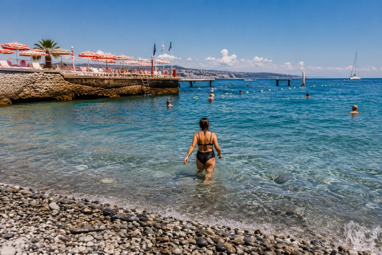 Plage Coco Beach Nice : la plage du quartier est