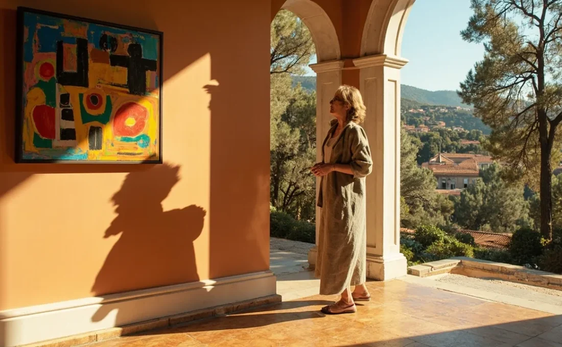 Quartier Cimiez Nice : Musee Matisse arenes romaines et oliviers