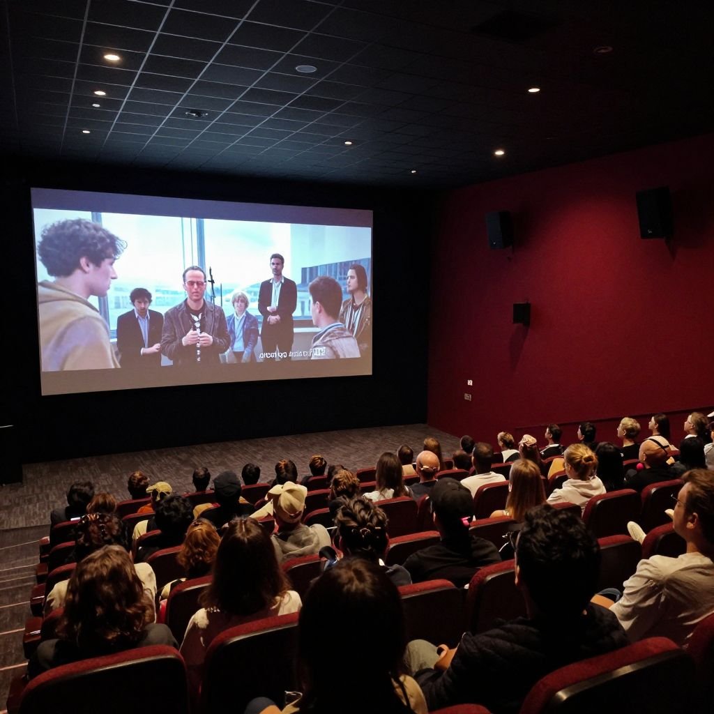 Salle de cinéma Nice projection film concert Mylène Farmer