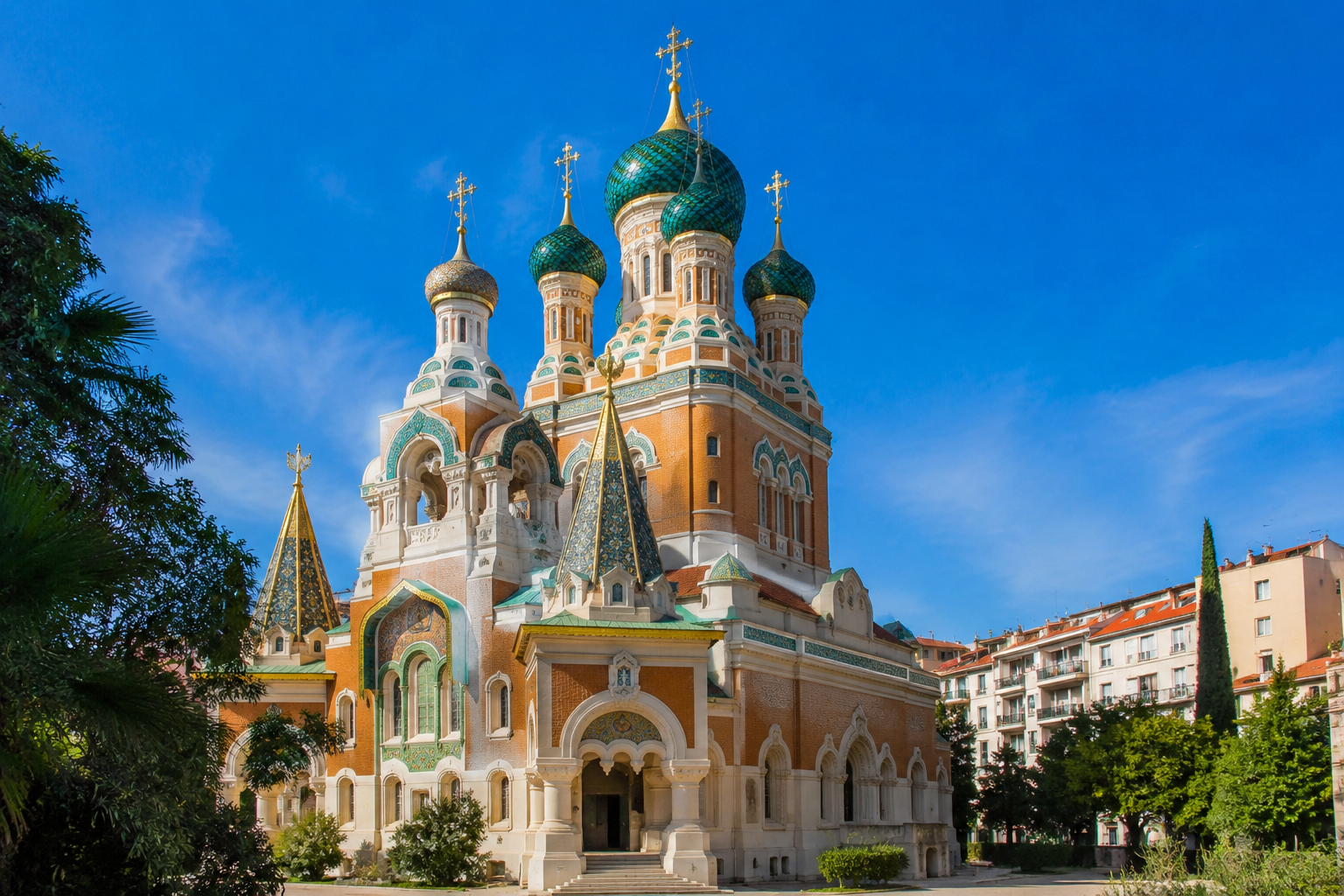 La cathédrale russe Saint-Nicolas, un morceau de Russie impériale à Nice