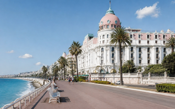 Le Negresco, le palace au dôme rose qui résume la Belle Époque niçoise