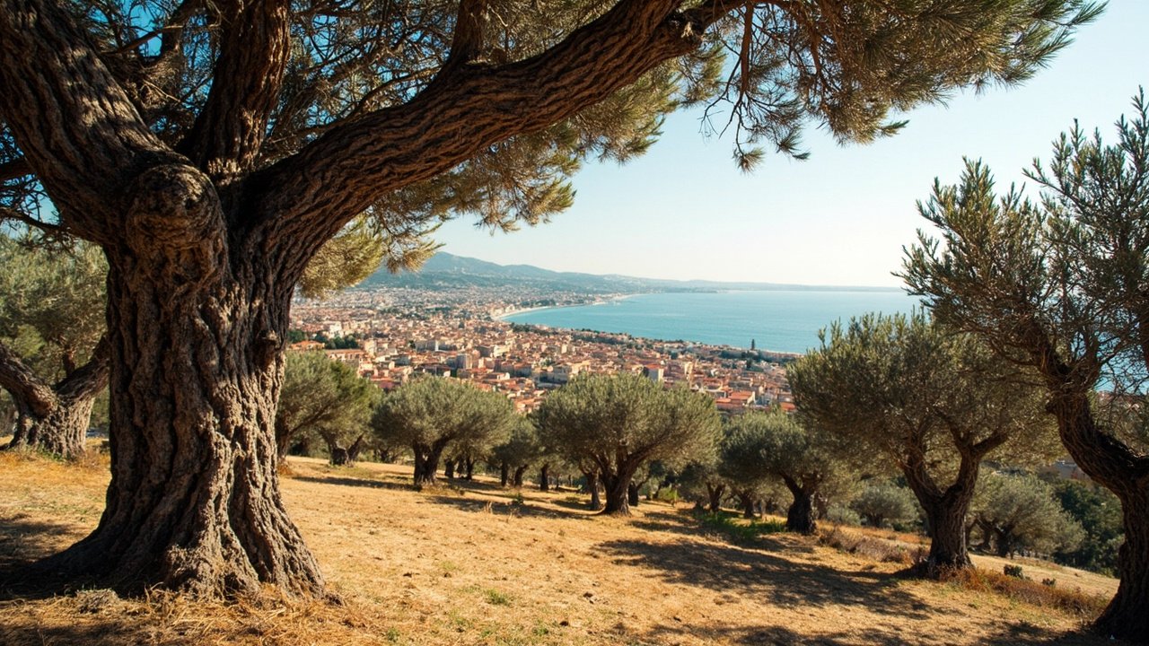 Le parc Estienne d’Orves, l’oliveraie panoramique au cœur de Nice