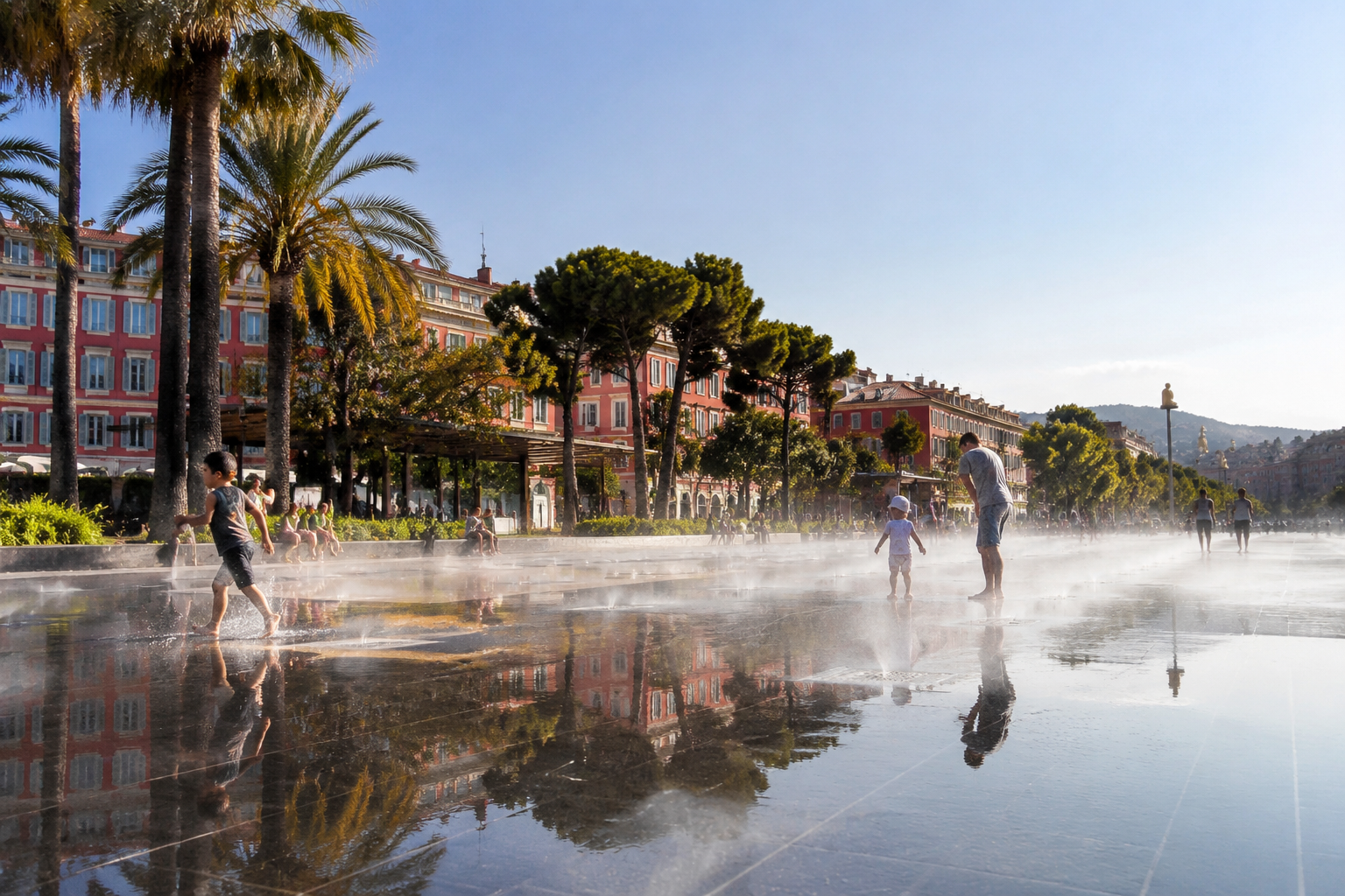 La Coulée verte, le grand poumon vert au cœur de Nice