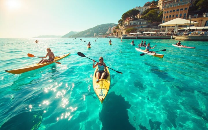 Paddle, kayak et sports nautiques : se mettre à l&rsquo;eau à Nice