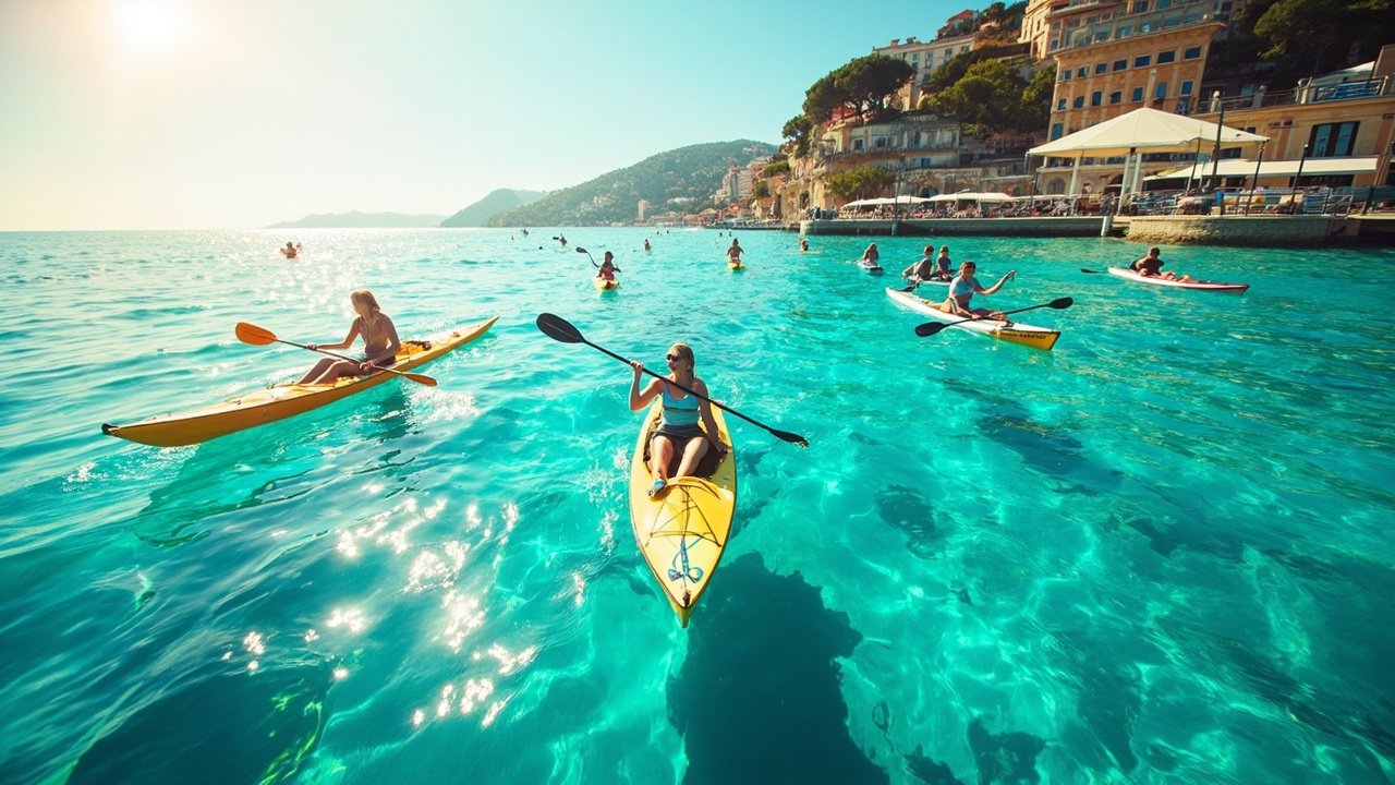 Paddle, kayak et sports nautiques : se mettre à l’eau à Nice