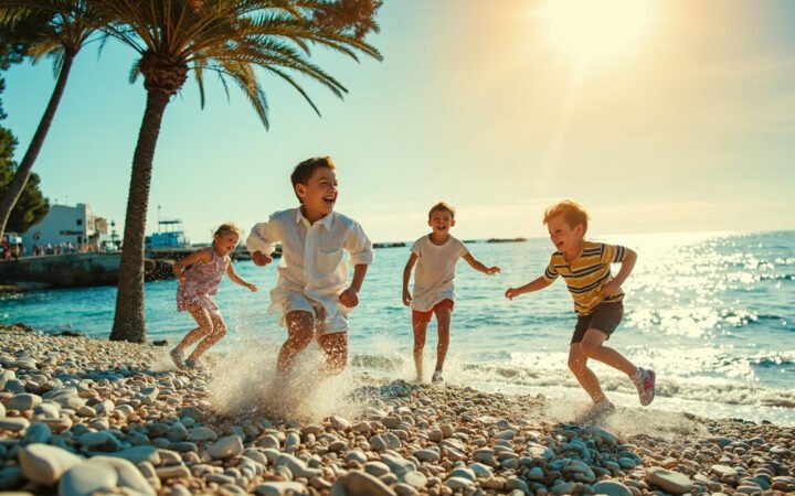 Les meilleures plages de Nice avec des enfants