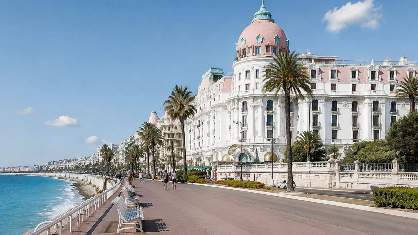 Le Negresco, le palace au dôme rose qui résume la Belle Époque niçoise