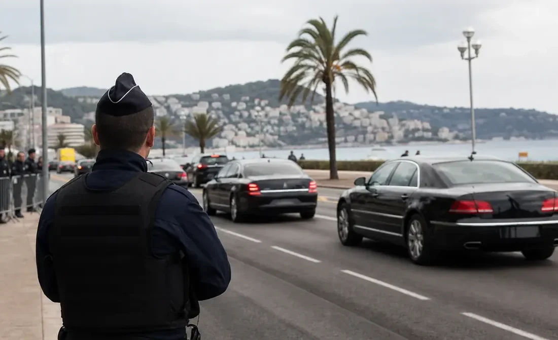 Un millier d’agents mobilisés : le passage Macron-Modi évite le chaos à Nice