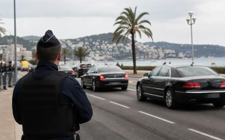 Un millier d’agents mobilisés : le passage Macron-Modi évite le chaos à Nice