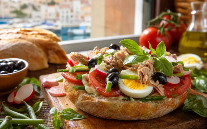 Pan bagnat thon mayonnaise maison : vrai niçois ?
