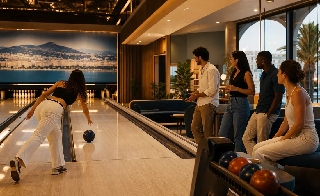 Bowling de Nice : choisissez votre salle selon la sortie prévue