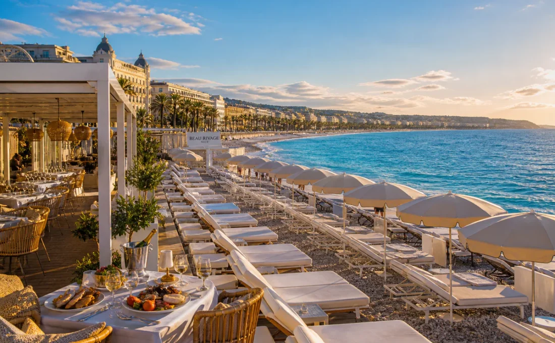 Hi Beach à Nice : l’ancienne plage privée change de nom en 2026