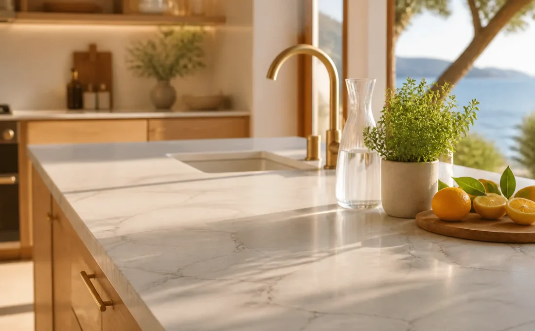 Quartz Nice est-il le bon choix pour votre plan de travail sur mesure ?